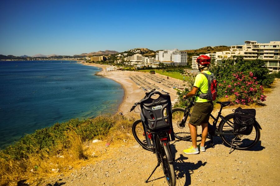 Rhodes: Anthony Quinn Bay E-Bike Tour with Snorkeling - Anthony Quinn Bay for swimming and snorkeling