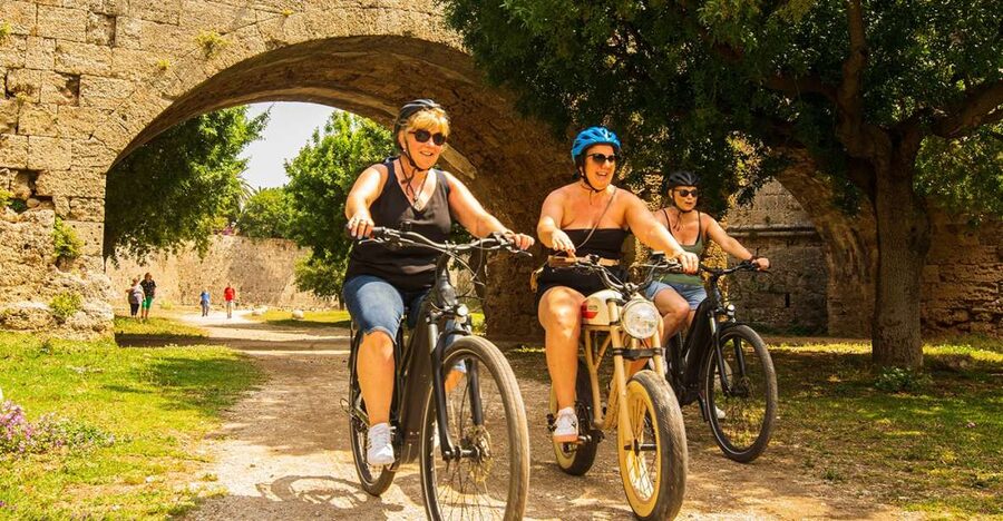 Rhodes: E-bike Highlights Sunset or Morning Photo Tour - Why an e-bike works so well in Rhodes Town