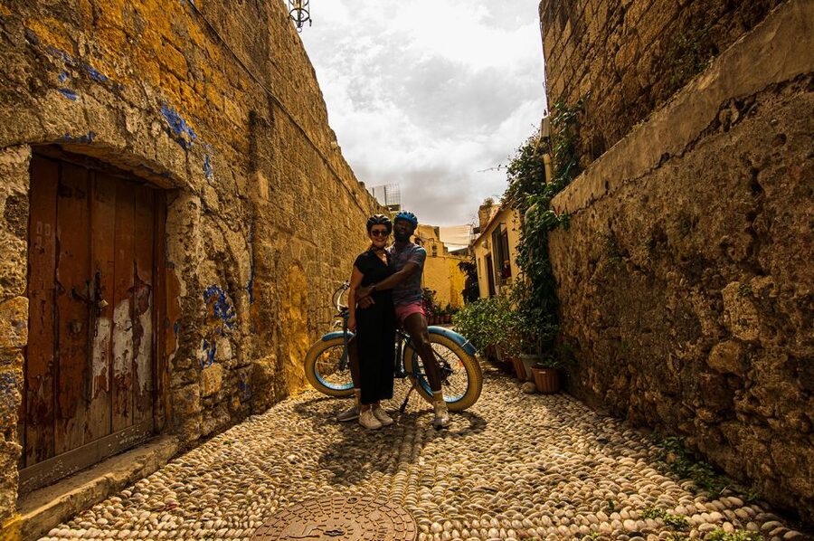 Rhodes: E-bike Highlights Sunset or Morning Photo Tour - Starting at the city-center bike shop