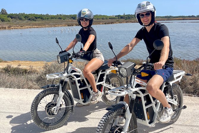 Ride through Paradise: Faro Island Electric 2x2 bike Tour - From Quinta do Lago to the Ria Formosa