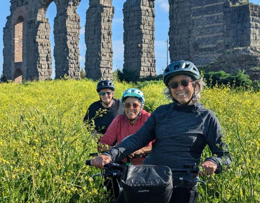 Rome: Appian Way, Aqueducts, & Catacombs E-Bike Guided Tour - The Appian Way: Rome’s historic road in open country