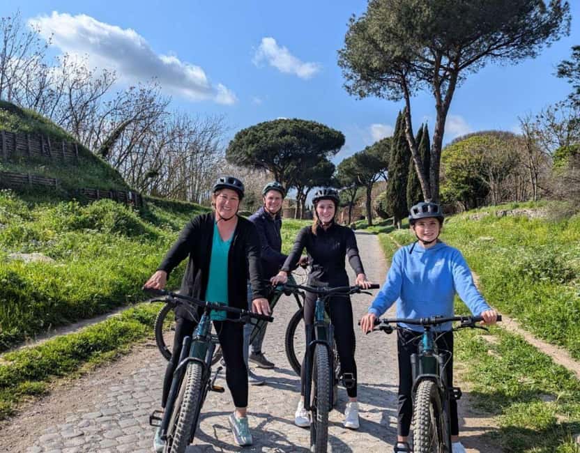 Rome: Appian Way, Aqueducts, & Catacombs E-Bike Guided Tour - Torre Fiscale and Caffarella Parks