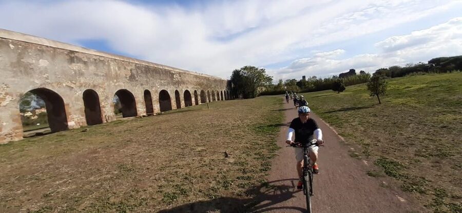 Rome: Appian Way, Aqueducts, & Catacombs E-Bike Guided Tour - The catacombs: a cool underground finish