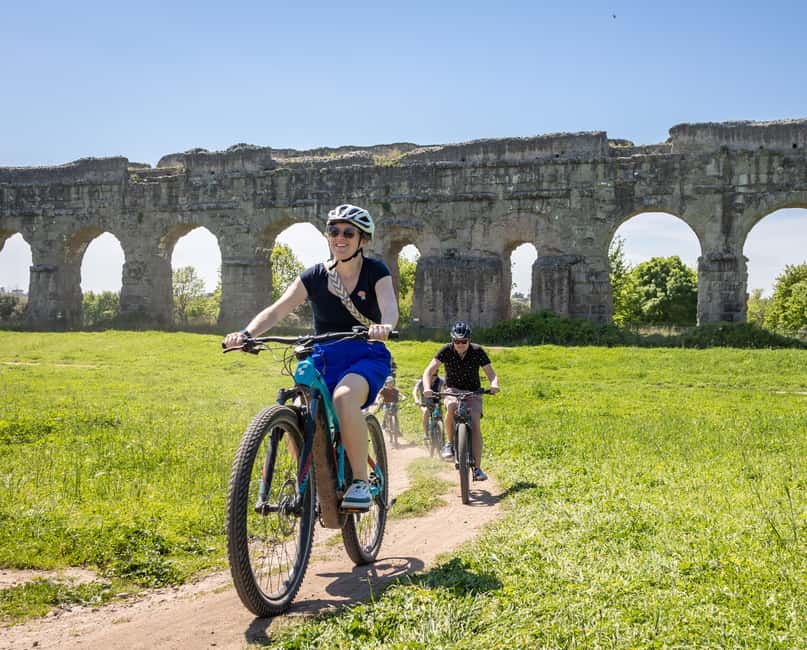 Rome: Appian Way & Aqueducts E-Bike Tour (Catacombs & Food) - Key points to know before you book