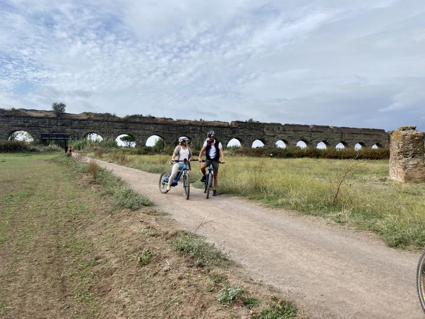Rome: Appian Way & Aqueducts E-Bike Tour (Catacombs & Food) - The Park of the Aqueducts delivers the biggest view