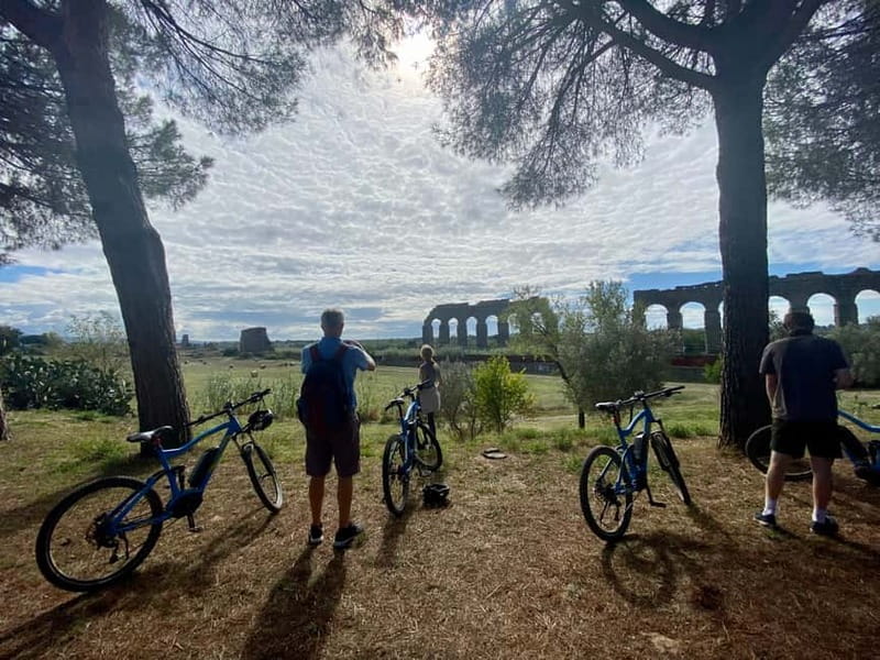 Rome: Appian Way & Aqueducts E-Bike Tour (Catacombs & Food) - The guides make the route feel manageable