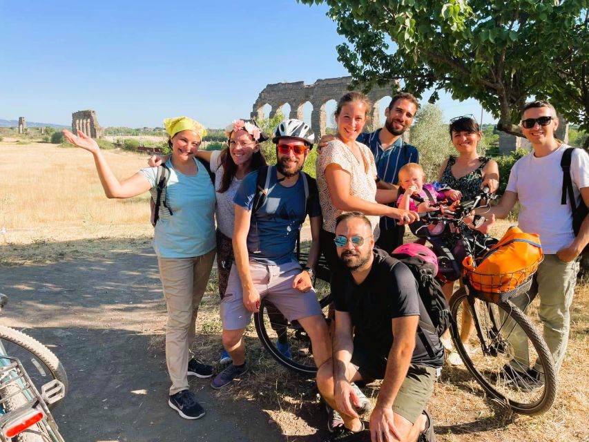 Rome: Appian Way & Catacomb Sunset E-bike Tour with Aperitif - How good is the e-bike and group experience?