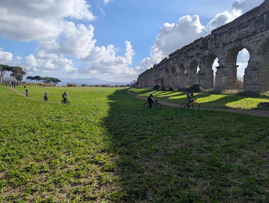 Rome: Appian Way, Catacombs & Aqueducts by eBike + Transfer - The Appian Way: Rome’s rough, remarkable road