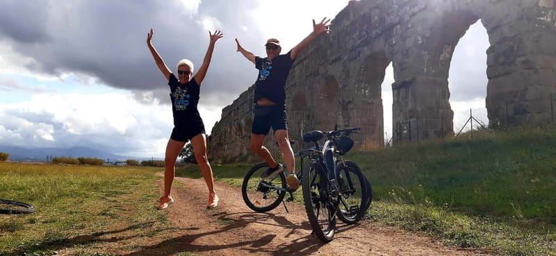 Rome: Appian Way, Catacombs & Aqueducts by eBike + Transfer - What the e-bike can and cannot do