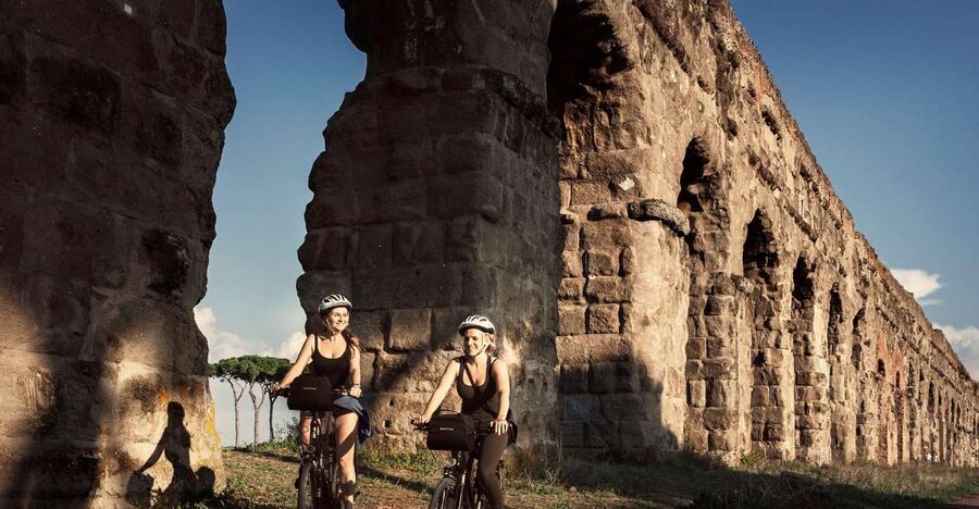 Rome: Appian Way, Catacombs & Roman Aqueducts Top EBike Tour - The highlights at a glance
