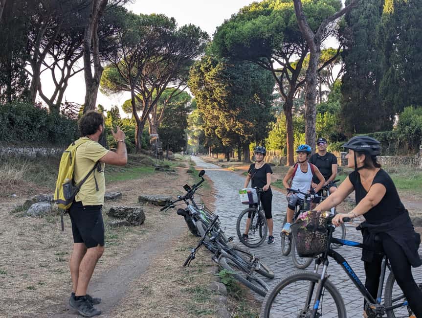 Rome: Appian Way E-Bike tour & Ancient Underground Labyrinth - Group size, guides, and the feel of the ride