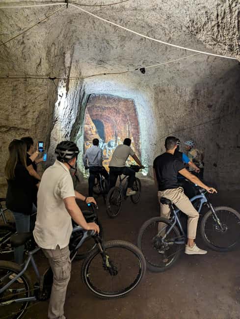 Rome: Appian Way E-Bike tour & Ancient Underground Labyrinth - Starting at Basilica di San Sebastiano Fuori le Mura