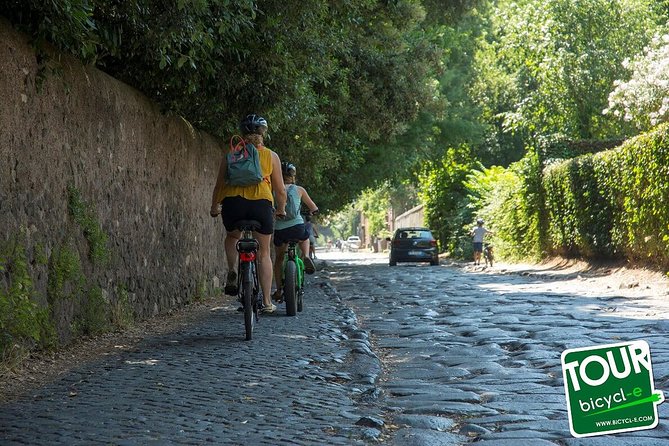 Rome: Appian Way E-bike Tour, Catacombs, Aqueducts & Transfer - Two hours on the ancient Appian Way