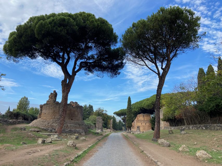 Rome: Appian Way Guided Tour on E-Bike with italian Aperitif - Caffarella Park brings the ride back to nature