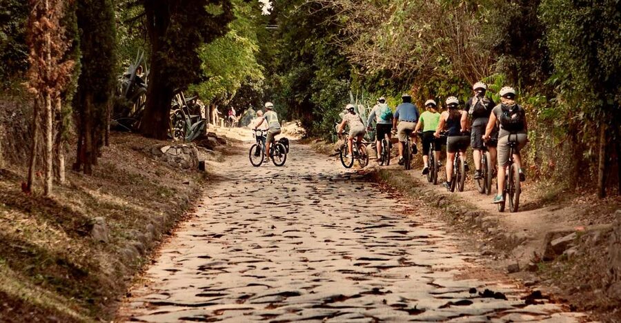 Rome: Appian Way & Roman Aqueducts Guided E-Bike Tour - Riding the 2,300-year-old Appian Way