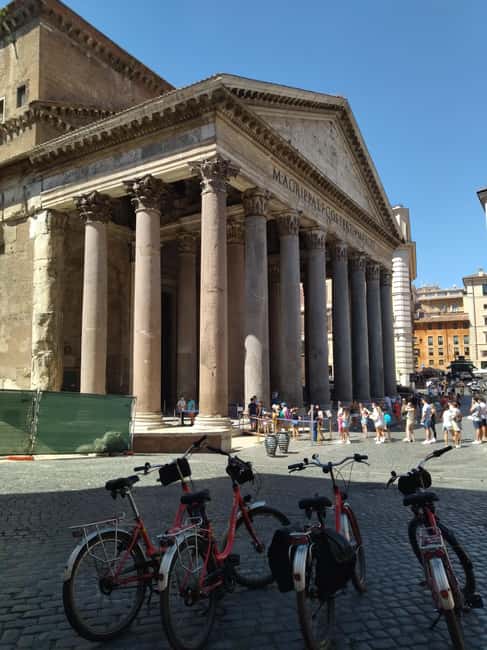 Rome: Bike Rental 4-hours - Reaching the Pantheon and central Rome