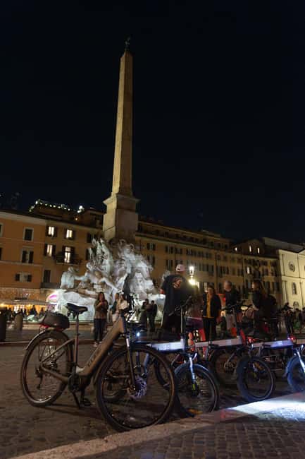 Rome by Night: E-bike Small Group Tour -Food & Wine (Option) - The Jewish Ghetto and Campo de’ Fiori