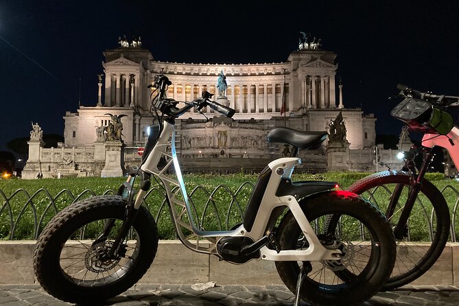 Rome by Night E-Bike Tour with Pizza Option - Trevi Fountain and Piazza di Spagna