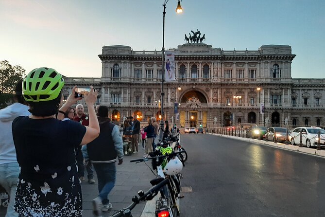 Rome by Night E-Bike Tour with Pizza Option - Piazza del Campidoglio and the final Roman views