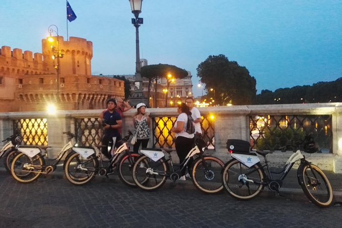 Rome by Night E-Bike Tour with Pizza Option - Starting near San Clemente and the Colosseum
