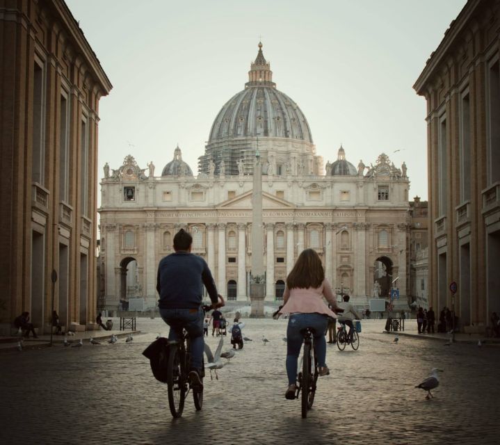 Rome: City Highlights Electric Bike Tour - Castel Sant’Angelo and St. Peter’s Basilica