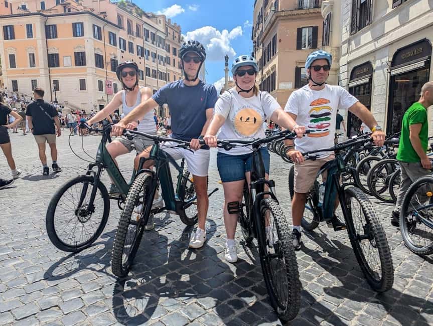 Rome: City Highlights Electric Bike Tour - Pantheon, Trevi Fountain, and Spanish Steps
