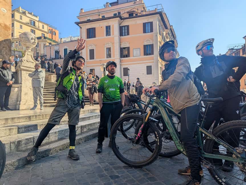 Rome E-Bike Highlights Tour & Tasting in Secret Cave - Tiber Island, Piazza Venezia, and the Jewish Ghetto