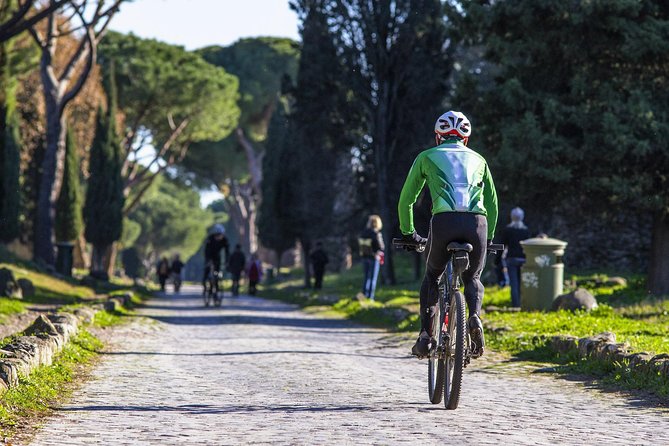 Rome E-Bike Small Group Tour of the Appian Way with Private Option - Riding the ancient Appian Way takes care and patience