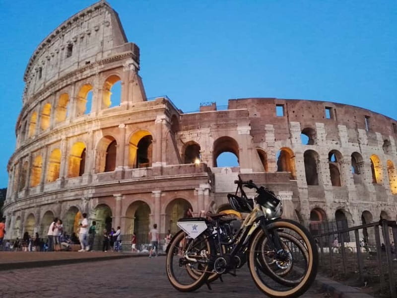 Rome: E-Bike Sunset Tour with Pizza Option - What the $81 price gets you