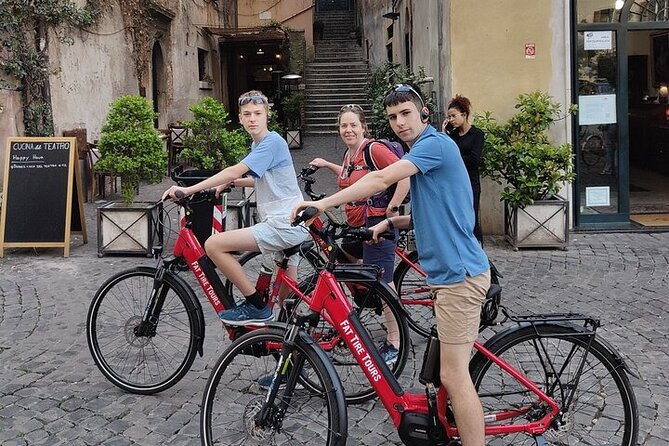 Rome E-Bike Tour: Ultimate Street Food and Market Feast - Trastevere and the Roman supplì