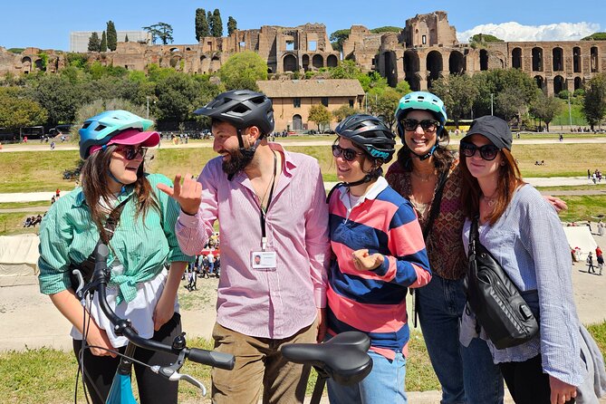 Rome E-Bike Tour with a local! Top Attractions & Hidden Gems - The Roman Forum and Colosseum