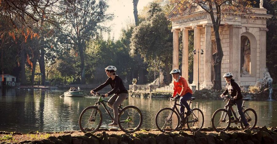 Rome: Full-Day Guided Tour by E-Bike with Lunch Included - Starting near the Colosseum and Imperial Fora