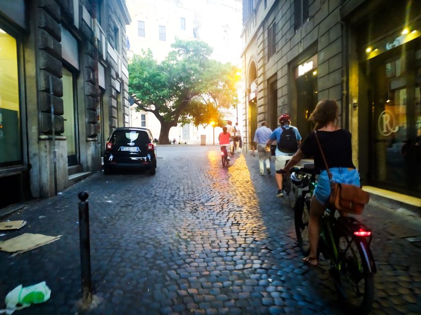 Rome :guided night e-bike tour with typical ice-cream - Key points to know before you book