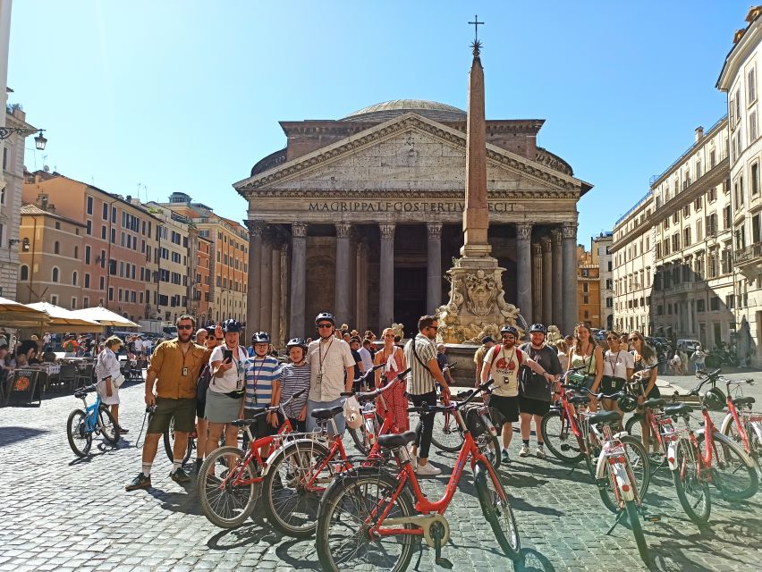 Rome: Standard or E-Bike Highlights Guided Tour - The Temple of Hadrian and Trevi Fountain
