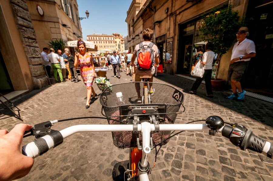 Rome: Standard or E-Bike Highlights Guided Tour - The Colosseum and Arch of Constantine