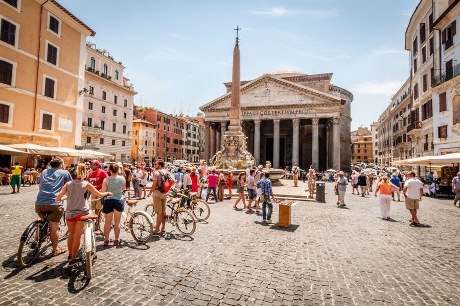 Rome: Standard or E-Bike Highlights Guided Tour - Jewish Ghetto and Campo de’ Fiori