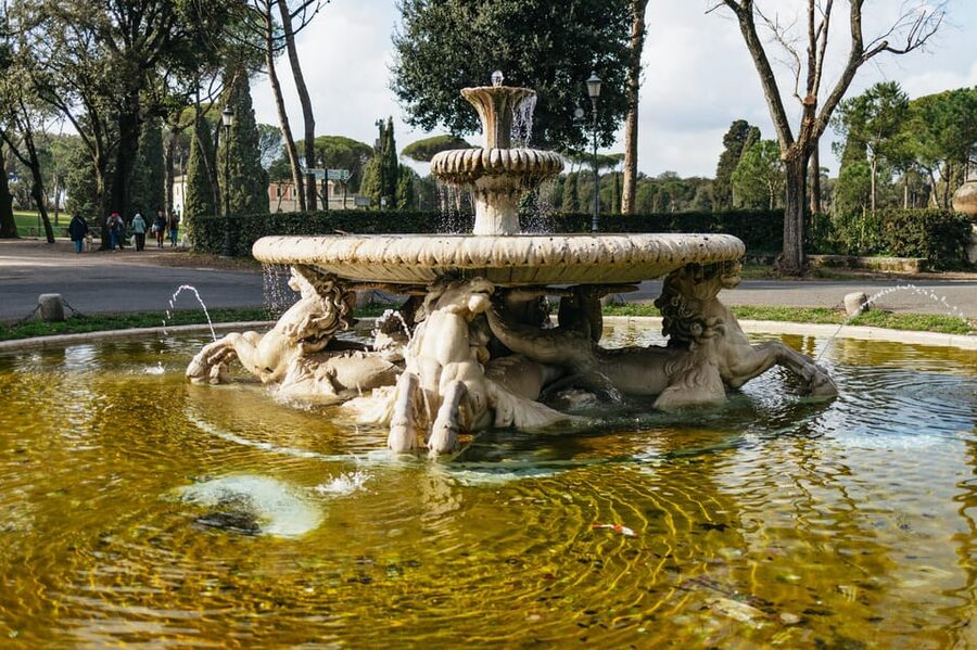 Rome: Villa Borghese, Villa Ada, and Coppedè E-Bike Tour - The long ride through Villa Ada