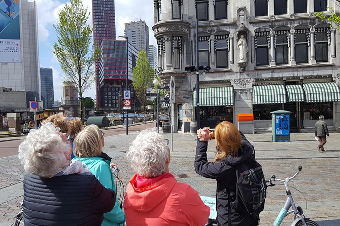Rotterdam Bike Tour - all the Highlights - Centraal Station and Rotterdam’s rebuilt identity