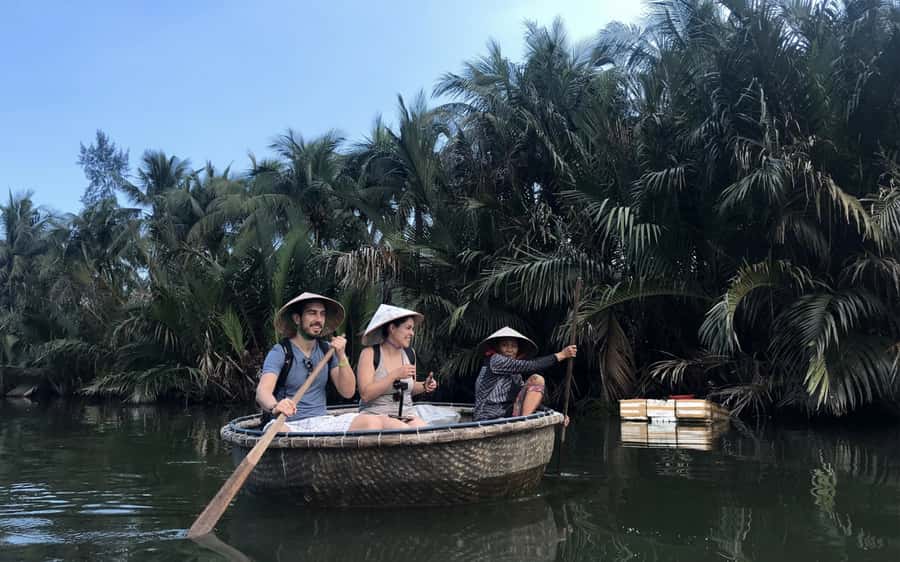 Rural Cycle, Market Tour, Basket Boat & Organic Farm Cooking - Cooking lunch from the garden harvest