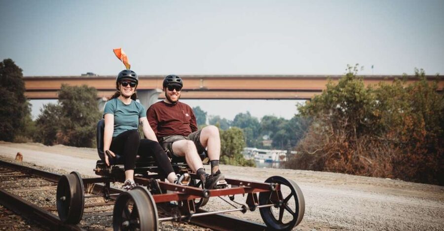 Sacramento: Yolo Countryside Guided Rail Bike Tour - The Yolo Rail Bike Experience at a Glance