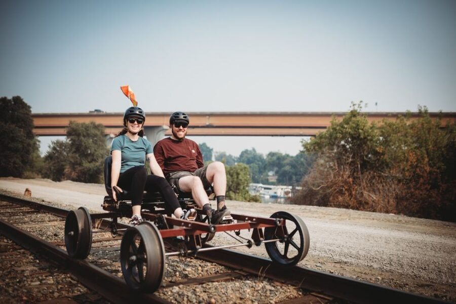 Sacramento: Yolo Countryside Guided Rail Bike Tour - Five Miles Out Through Farms and River Country