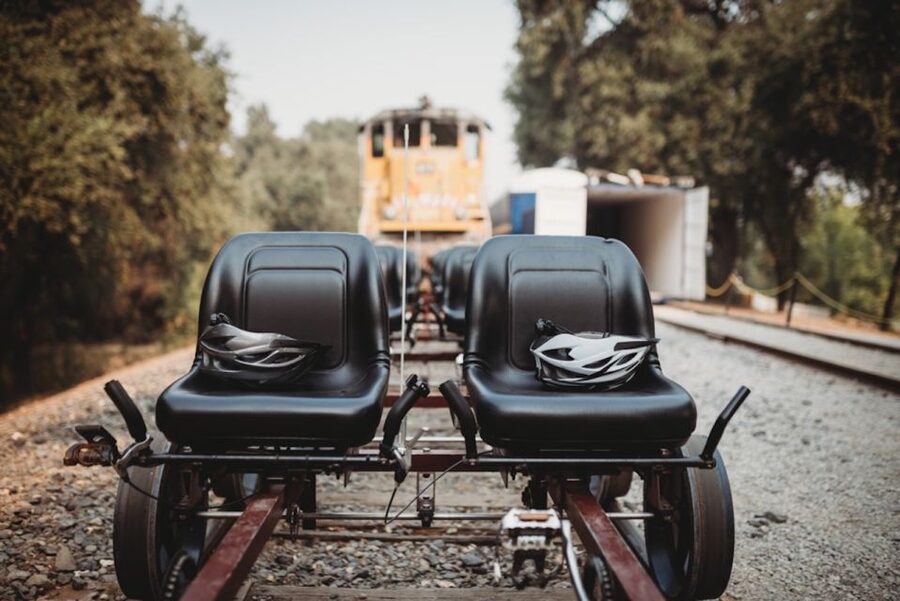 Sacramento: Yolo Countryside Guided Rail Bike Tour - Boarding a Two-Person Bike With Motor Assist