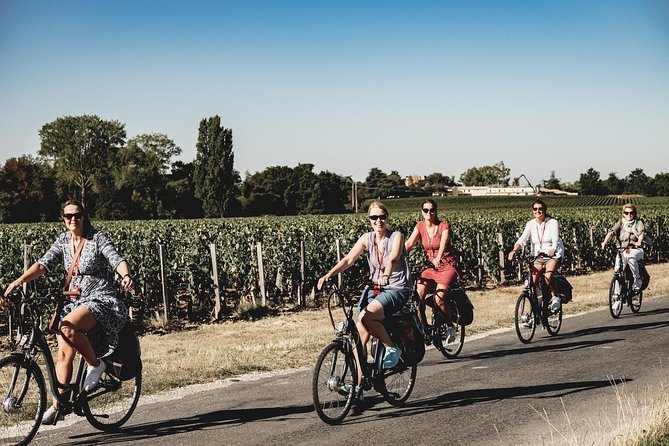 Saint-Emilion Electric Bike Day Tour with Wine Tastings & Lunch - Château Ambe Tour Pourret and the picnic lunch