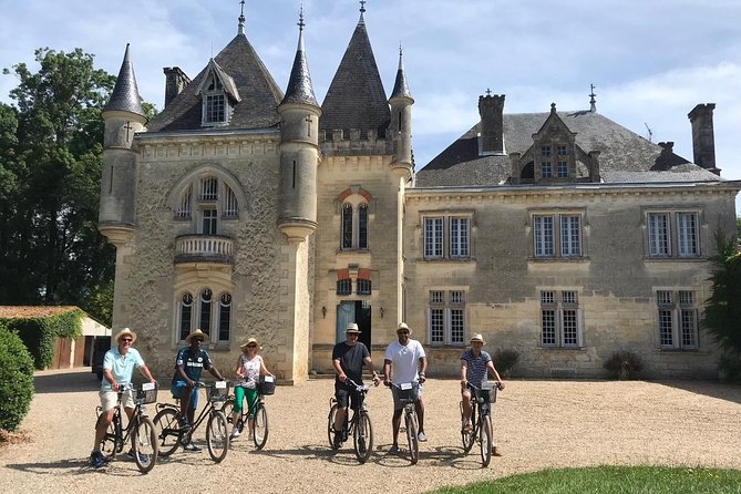 Saint-Emilion Small-Group Electric Bike Wine Tour Tastings & Lunch from Bordeaux - A family estate, château lunch, and first tasting