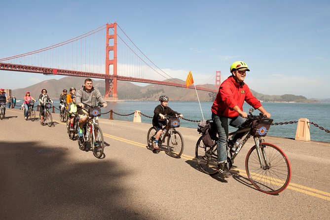 San Francisco Golden Gate To Sausalito Bike Tour - Starting at Fisherman’s Wharf with a full-day bike