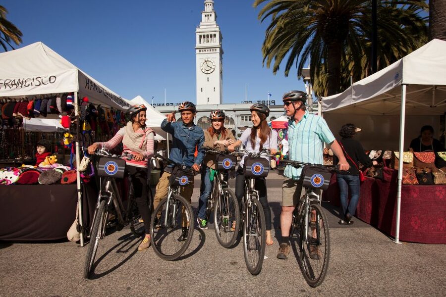 San Francisco Guided E-Bike Tour: Top Landmarks & Views - Mission District murals and Clarion Alley
