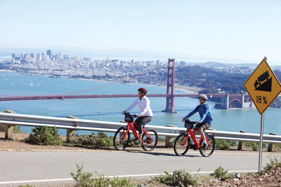 San Francisco: Self-Guided Electric Bike Rental - Why an electric bike makes sense in San Francisco