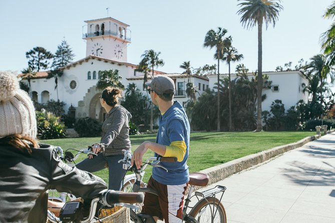 Santa Barbara Electric Bike Tour - The County Courthouse’s decorative details