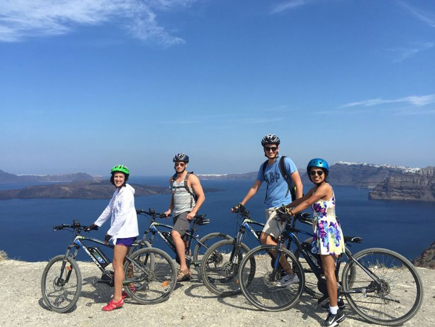 Santorini: Around the Island by Electric Bike - The guides make the difference