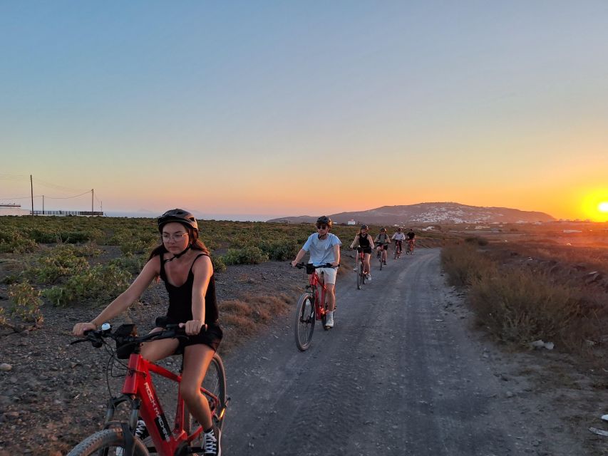 Santorini: E-Bike Sunset Tour Experience - The short version